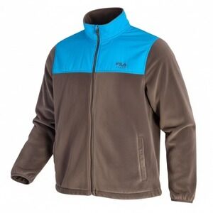 FILA SPORT Gorpcore Full zip Fleece Outdoor Jacket Casual Athletic Size XL